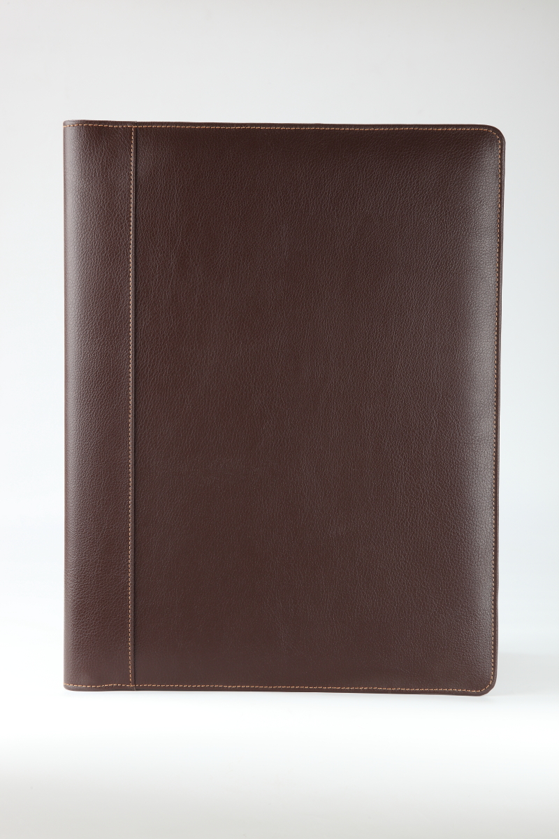 ELAN A4 Conference Foam Folder BROWN
